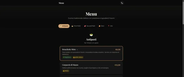 Menu Digitale